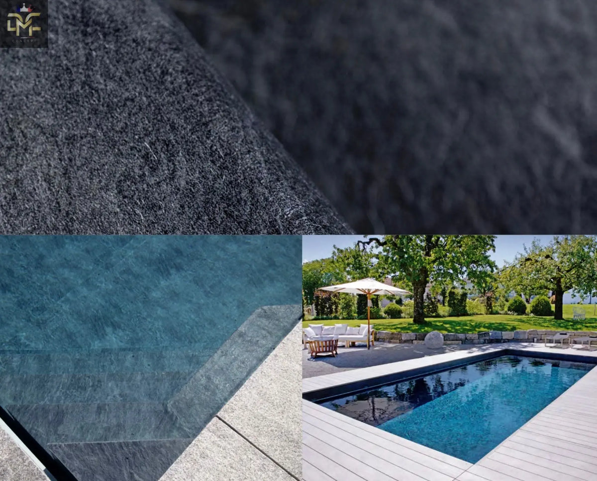 Liner piscine PVC armé 200/100e avec impression 3D Renolit Alkorplan touch ÉLÉGANCE Ma boutique