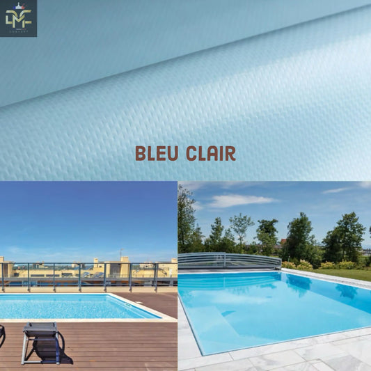 Liner piscine PVC armé 150/100e Uni avec vernis Renolit Alkorplan 2000 BLEU CLAIR Ma boutique