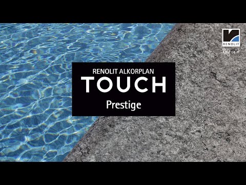 Liner piscine PVC armé 200/100e avec impression 3D Renolit Alkorplan touch PRESTIGE
