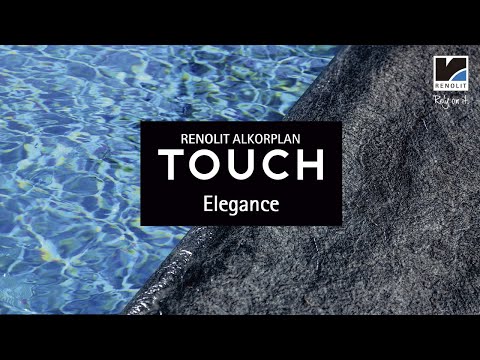 Liner piscine PVC armé 200/100e avec impression 3D Renolit Alkorplan touch ÉLÉGANCE