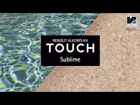 Liner piscine PVC armé 200/100e avec impression 3D Renolit Alkorplan touch SUBLIME